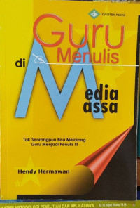 Guru menulis di media massa