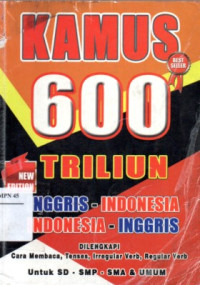 Image of Kamus 600 Triliun : inggris-indonesia, indonesia-inggris