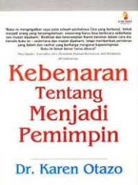 Kebenaran tentang menjadi pemimpin