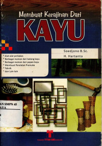 Image of Membuat kerajinan dari kayu