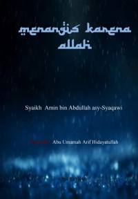 Image of Menangis Karena Allah