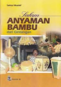 Image of Salam anyaman bambu dari gintangan