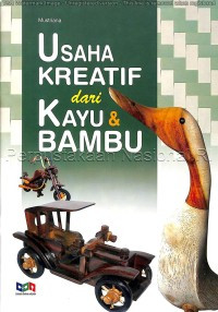 Image of Usaha kreatif dari kayu dan bambu
